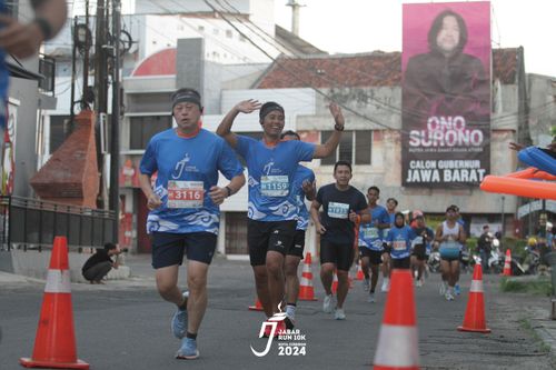 Race photo from Jabar Run 10K 2024