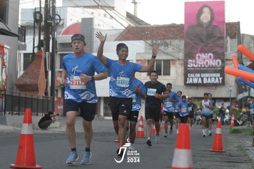 Race photo from Jabar Run 10K 2024