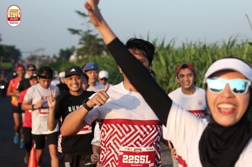 Race photo from Kediri Half Marathon 2024