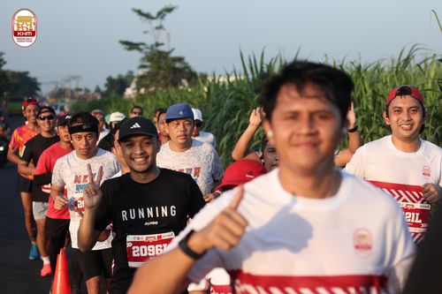 Race photo from Kediri Half Marathon 2024