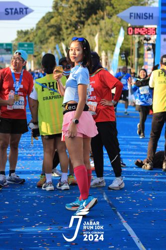 Race photo from Jabar Run 10K 2024
