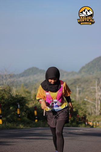 Race photo from Kelud Vertical Challenge 2024