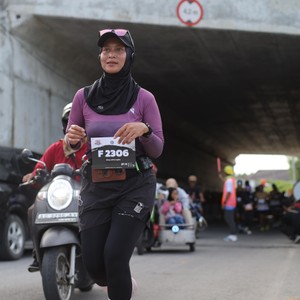 Race photo from KEDIRI HALF MARATHON 2026