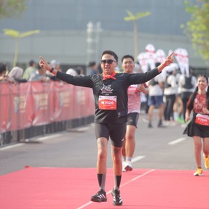 Race photo from KEDIRI HALF MARATHON 2026