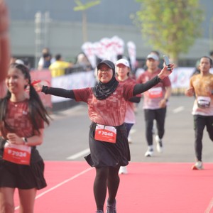 Race photo from KEDIRI HALF MARATHON 2026