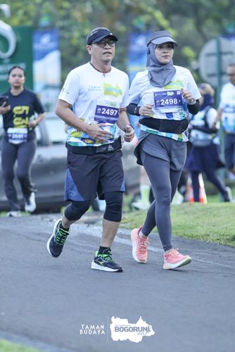Race photo from Taman Budaya x BOGORUN 2025