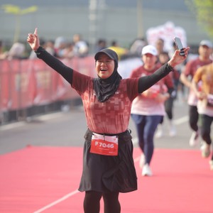 Race photo from KEDIRI HALF MARATHON 2026