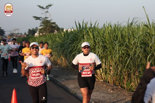 Race photo from Kediri Half Marathon 2024