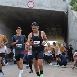 Race photo from KEDIRI HALF MARATHON 2026