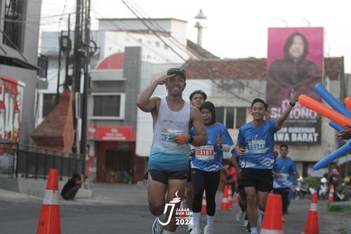 Race photo from Jabar Run 10K 2024
