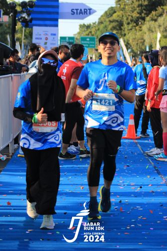 Race photo from Jabar Run 10K 2024