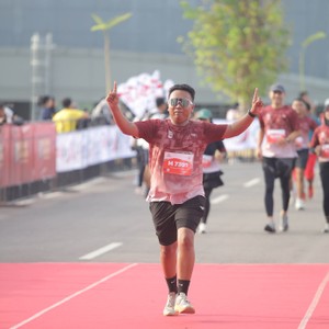 Race photo from KEDIRI HALF MARATHON 2026