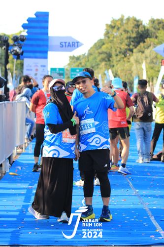 Race photo from Jabar Run 10K 2024