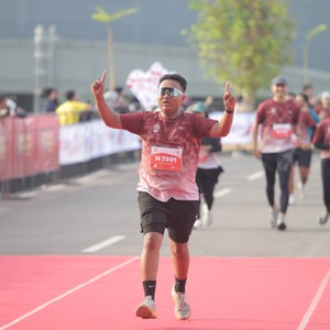 Race photo from KEDIRI HALF MARATHON 2026