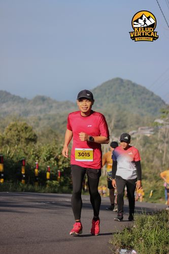 Race photo from Kelud Vertical Challenge 2024