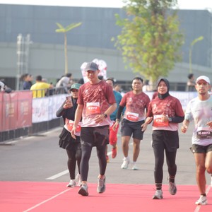 Race photo from KEDIRI HALF MARATHON 2026