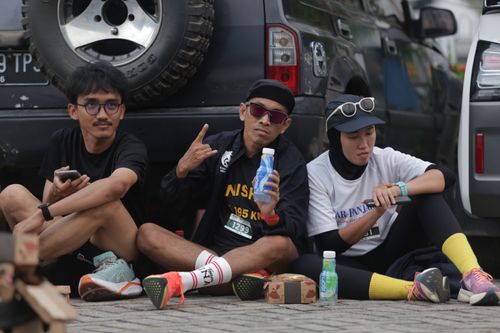 Race photo from ABR 2024 VIBES