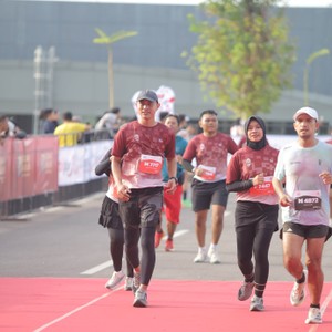 Race photo from KEDIRI HALF MARATHON 2026