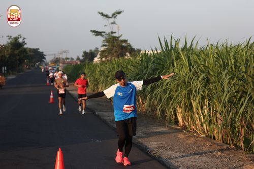 Race photo from Kediri Half Marathon 2024