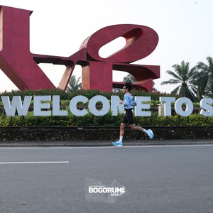 Race photo from BOGORUN 2026