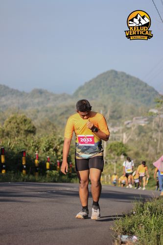 Race photo from Kelud Vertical Challenge 2024