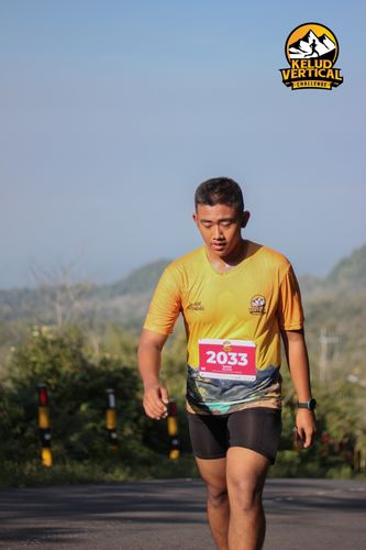 Race photo from Kelud Vertical Challenge 2024