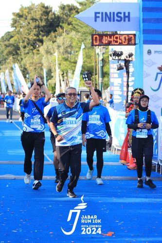 Race photo from Jabar Run 10K 2024