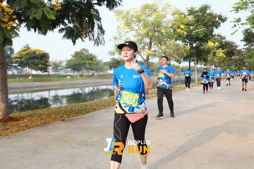 Race photo from ISOPlus Run 2024 Jakarta