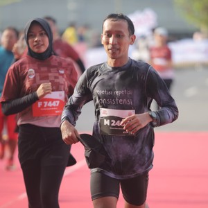 Race photo from KEDIRI HALF MARATHON 2026