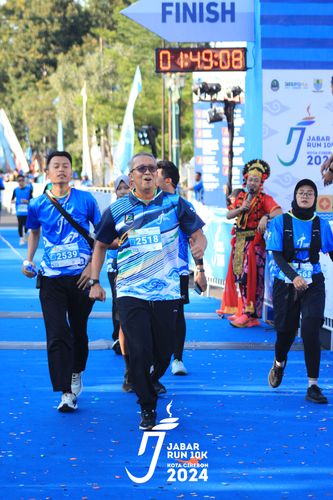 Race photo from Jabar Run 10K 2024