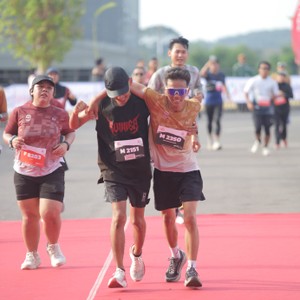 Race photo from KEDIRI HALF MARATHON 2026