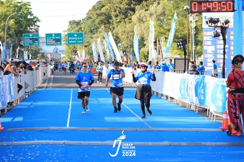 Race photo from Jabar Run 10K 2024