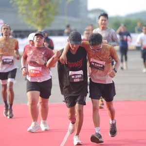 Race photo from KEDIRI HALF MARATHON 2026