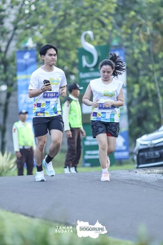 Race photo from Taman Budaya x BOGORUN 2025