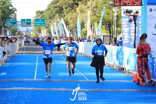 Race photo from Jabar Run 10K 2024