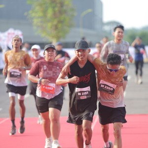 Race photo from KEDIRI HALF MARATHON 2026