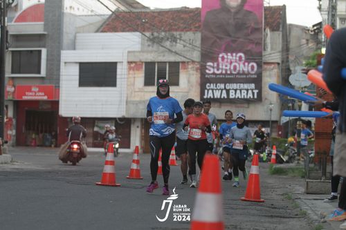 Race photo from Jabar Run 10K 2024
