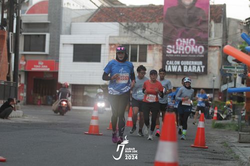Race photo from Jabar Run 10K 2024