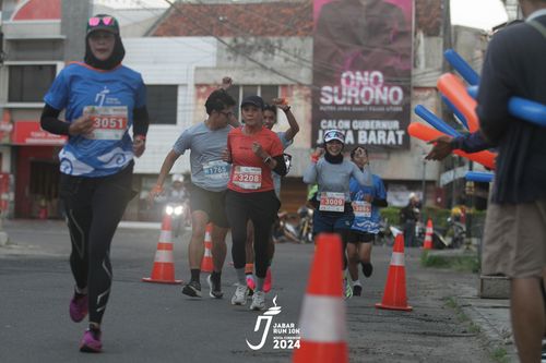 Race photo from Jabar Run 10K 2024