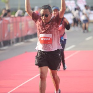 Race photo from KEDIRI HALF MARATHON 2026