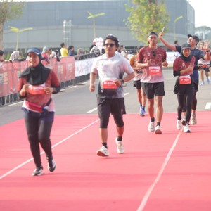 Race photo from KEDIRI HALF MARATHON 2026