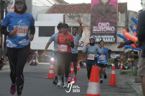 Race photo from Jabar Run 10K 2024