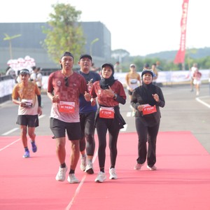 Race photo from KEDIRI HALF MARATHON 2026