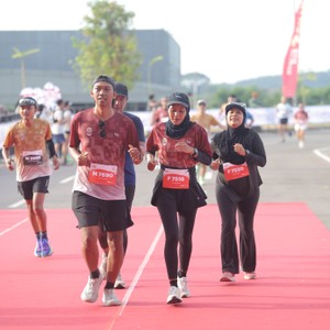 Race photo from KEDIRI HALF MARATHON 2026