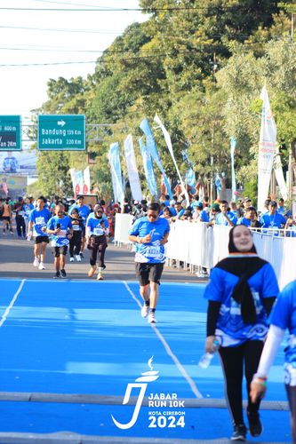 Race photo from Jabar Run 10K 2024