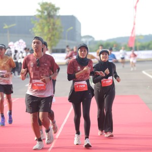 Race photo from KEDIRI HALF MARATHON 2026