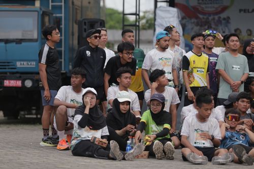 Race photo from ABR 2024 VIBES