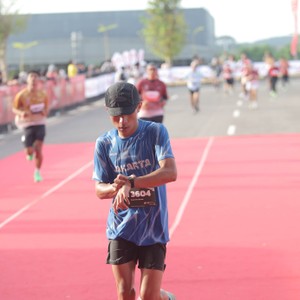 Race photo from KEDIRI HALF MARATHON 2026