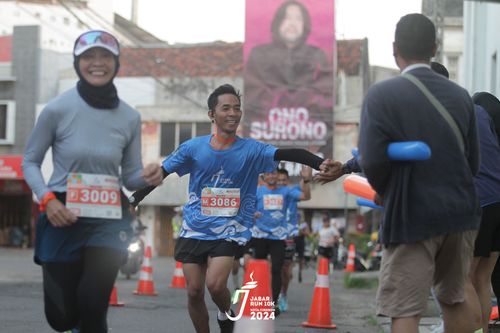 Race photo from Jabar Run 10K 2024