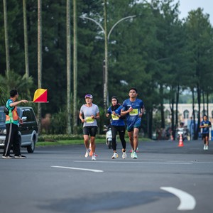 Race photo from BOGORUN 2026